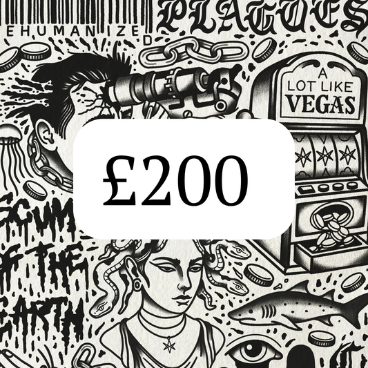 £200 Flash Tattoo – Remaining Balance